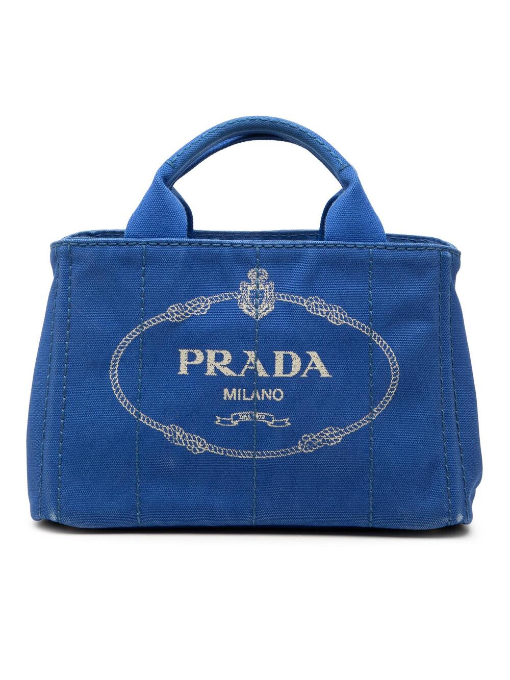 Prada Small Canvas Canapa Logo Satchel #278191P63B